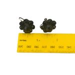 Vintage Estate West Germany Black Beaded Crocker Necklace & Earrings Jewelry Set Photo 13