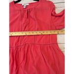 Fever V Neck Boho Blouse Open Knit Cover up Size Large Coral Fall Photo 7