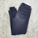 Lucky Brand  Distressed Lolita Capri Released Hem Black Washed Jeans Size 6‎ Photo 5