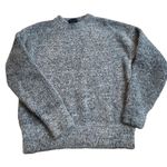 French Connection Size S Plush Oversized Mock Neck Sweater Gray Soft Mininalist Photo 0