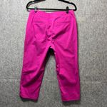 Talbots Petites Heritage Cropped Pants 10P Hot Pink Cotton Blend Photo 7
