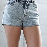 PacSun Bullhead Denim Acid Wash Mom Shorts Photo 0