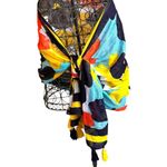 Vintage Flower Power Scarf Long Tassels 74 in L x 31 in W Rectangle Tabl… White Photo 5