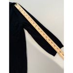Philosophy  Sweater Womens Small Black 3/4 Sleeve Stretch Lightweight Travel Photo 6