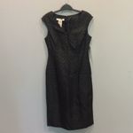 Evan Picone  Cap Sleeve Little Black Sparkle‎ Cocktail Dress Photo 1