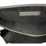 Rampage Convertible Crossbody Clutch Black Silver Purse New Photo 4