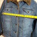 Marvin Richards Women's warm denim jacket . Size: L. Price: $28. Photo 2