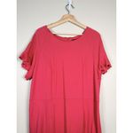 Eloquii  Dress Women’s size 22 Pink Midi Stretch Comfort Party Office Career Date Photo 2