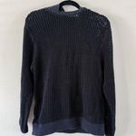 Nike  black crochet hooded sweater Photo 0