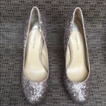 Gianni Bini Gold Sequin Heels Photo 1