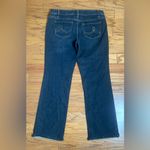 Loft Ann Taylor - Dark Blue Original Boot Cut Jeans Size 10 Photo 6