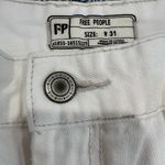 Free People  Sweet Surrender High-Waist Optic White Denim Shorts, NWT! Photo 8