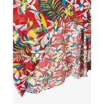 Goa Beachwear By Japna Wrap Tropical Ruffled Skirt and Top Beachwear Womens Set Red Size L Photo 1