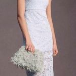 BHLDN Maria Sleeveless Lace Midi Dress Sz XS Party Bridesmaids Prom timeless Photo 0