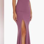 Dress the Population NWOT  Paige Halter Neck Mermaid Orchid Purple Gown Sz XL Photo 2