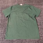 NFL Team Apparel  Womens Small Scrub Top Shirt Green Bay Packers Medical Nurse Photo 4