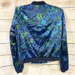 T Tahari  velvet floral bomber jacket women’s Size Small Photo 8