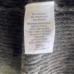 Leith Women's Dark Grey Mock Wrap Sweater Dress Size Small Photo 3