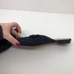 Ann Taylor Elsie blue multi tweed bow mule sandals Photo 9