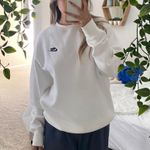 Nike White Crewneck Photo 0