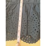 ZARA  Eyelet Short Dress Long Sleeve Tiered Ruffle Size Medium 2349 Photo 7