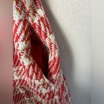 Tuckernuck NWT English Factory Red & White Tweed Puff Sleeve Tiered Dres… Photo 9