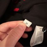 RE/DONE 100% Silk Red & Black Polka Dot Tailored Long Sleeve Button Front Top XS Photo 6