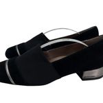 Bettye Muller Betty Muller Concept Women's Gobi Loafer Size 6.5 M Black Suede‎ With Pewter Photo 0