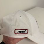 New Era White womens Cap with Miami Heat Logo Photo 4