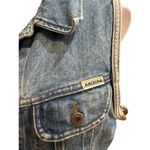 Vintage Arizona Jean Co Women's Denim Vest Blue Sleeveless Size S made in USA Photo 2