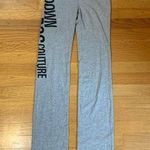 Juicy Couture Down Dog Couture Yoga Pants Sweatpants Gray Women's Petite Photo 0