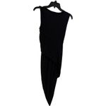 Bailey 44 Women's Size S Bodycon‎ Black Dress Draped Asymmetrical Hem Photo 4