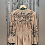 Vintage 1970 JERELL OF TEXAS Floral Dress Tan Size undefined Photo 13