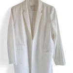 Chico's Boyfriend Duster Size 3 Ecru Off White New With Tags Open Front Blazer Photo 0