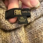 Frye  Open Front Mixed Texture Cable Knit Cardigan Sweater Heather Brown NEW Photo 7