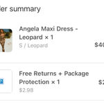 Miss Lola Leopard maxi dress Photo 3