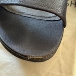 Eileen Fisher sport tumbled leather sneaker sandal size 7 silver grey Photo 5