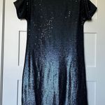 Moulinette Soeurs Anthropologie  Interstellar Navy Blue Sequin Dress Photo 0