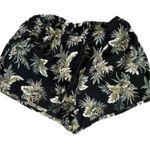 Cotton On Women’s Black Hawaiian Print Shorts Size XS Photo 0