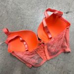 Daisy Fuentes 34B  neon orange bustier bra Photo 1