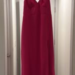 Azazie  Bridesmaid Dress Fuchsia Photo 4