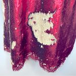 Free People  Seeing Double Red Sequin Dress Size S Photo 7