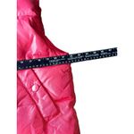 Eddie Bauer VTG  Vest Womens M Red Puffer Goose Down Full Zip Outdoors Hiking Photo 4