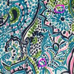 Lilly Pulitzer Melanie Pencil Knee-Length Skirt Blue Floral Peacock Women’s 6 Photo 4