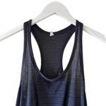 Gap  Fit Jersey Vest Top Racerback Navy Workout Lightweight Shirt SZ M Photo 2