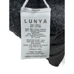 Lunya Restore Maxi‎ Dress Large Dark Gray Pima Cotton Open Back Lounge Travel Photo 7