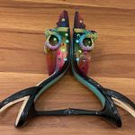 Betsey Johnson  "Deede" Embellished Rainbow Slingback Dress Pumps Size 6M Photo 5