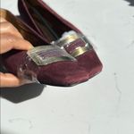 Chinese Laundry  Red and Gold Flats with Square Toe Photo 7