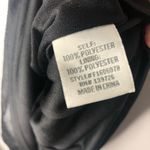 Francesca's Francesca’s Black Shimmer Ruffle Dress Photo 9