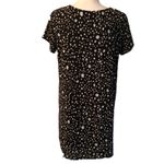 Lulus  Size M Medium Polka Dot Mini Shift Dress Black White Photo 2